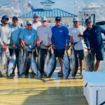 2020 - Rob Gothier and George Purnell with nice tuna haul in July.