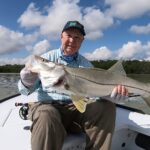 2021 - The Fish(s) of the Month for February is snook and tuna. Here, Jack Salisbury is pictured with a beautiful snook he caught last year in the Keys on fly rod.