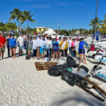 2023 - Bonefish Bonnies and Rod & Gun shoreline cleanup crew - Jan 9